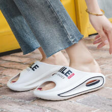 Women's Summer Casual Slides, Fashionable, Classic And Comfortable - White - View 4