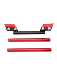 Universal Metal Motorcycle Sports Handlebar Positions 3 Pcs. Vmingo - Red - View 5
