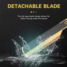 1入組手動剃須刀架無刀片美髮手動剃須刀專用剃須刀老式剃須刀架