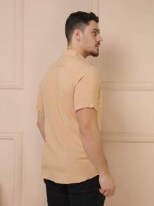 Men Shirts - Óxido marrón - Ver 6