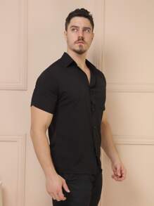 Men Shirts - màu đen - Xem 4