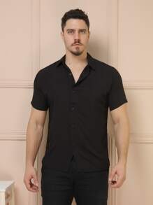 Men Shirts - màu đen - Xem 3