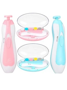 Ele-Gate Electric Baby Nail Clipper 8 In 1 - Blue - View 2