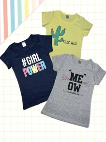 Young Girls Blouses - 彩色 - 查看 1