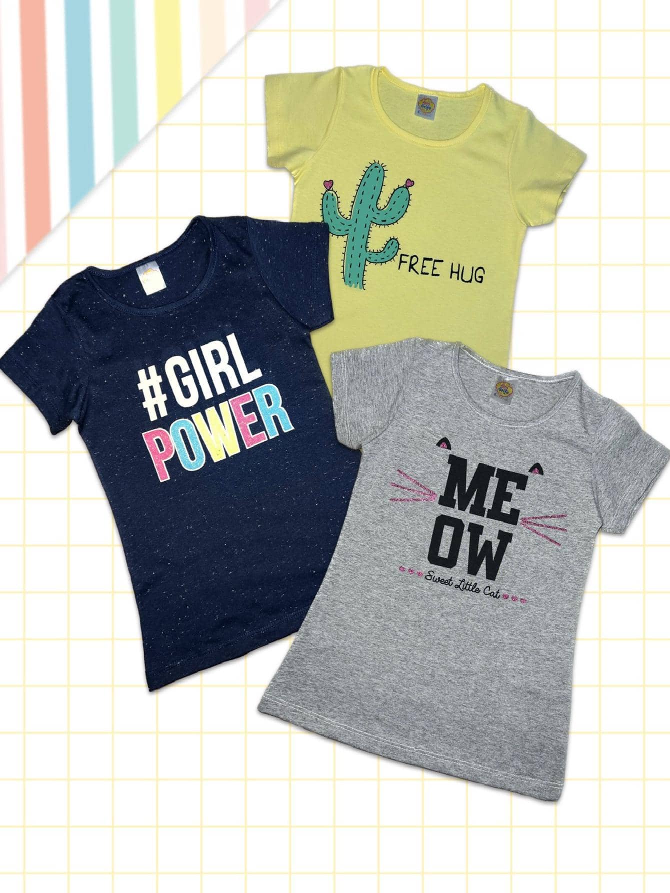 Young Girls Blouses - 彩色 - 查看 1