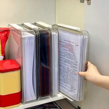 Hộp lưu trữ chứng chỉ/Hộp lưu trữ chứng chỉ hộ gia đình trong suốt/Hộp lưu trữ thông tin quan trọng của công ty/Hộp lưu trữ giấy phép kinh doanh thẻ hộ gia đình - Trong sáng - Xem 11