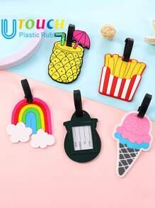 1pc French Fries Shaped Luggage Tag - fries - View 2