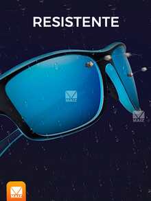 Lentes de sol polarizadas - Azul - Ver 2