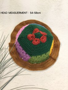 1 Miếng Của phụ nữ Màu sắc Tương phản Hình học Thủ công Đan Móc sự thêu Hollow-out Mũ len Với Tai , Hàn Quốc Phong cách , vui tươi , Tươi , Đáng yêu , Đúng mốt , Toàn trận Giải trí Gầu múc Mũ lưỡi trai , Bốn , Thích hợp Đối với Ngoài trời Thể thao , Đạp xe , Trượt tuyết Và Đi du lịch - màu nâu - Xem 6