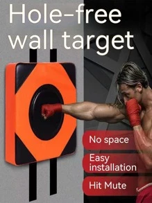 Wall Mounted Punch Bag Punching Bag For Home Martial Arts Boxing Training, Adult - Red - View 4