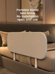 Tragbares Kinder Anti-Sturz Bettgitter, Baby Anti-Kollisions Brett, faltbar, Reise-Bettanfallschutz, einfach zu installierender Baby-Shower Familien Dekorations Geschenkartikel