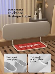 Tragbares Kinder Anti-Sturz Bettgitter, Baby Anti-Kollisions Brett, faltbar, Reise-Bettanfallschutz, einfach zu installierender Baby-Shower Familien Dekorations Geschenkartikel