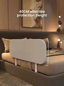 Tragbares Kinder Anti-Sturz Bettgitter, Baby Anti-Kollisions Brett, faltbar, Reise-Bettanfallschutz, einfach zu installierender Baby-Shower Familien Dekorations Geschenkartikel