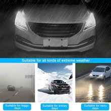 2Pcs 24in LED DRL Car Daytime Running Lights Waterproof Ice Blue Turn Yellow Turn Signal Brake Flow Lights 12V - ice blue to yellow - View 4