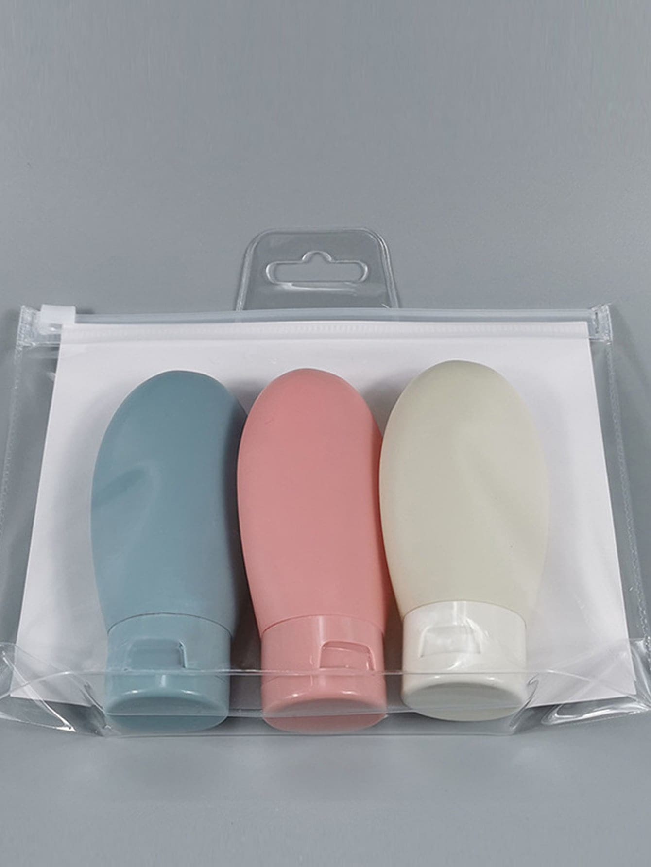 Silicone Leak Proof Travel Bottles Set Carry On Refillable Squeezable
