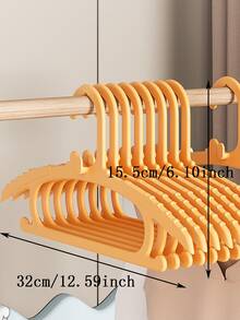 1入黃色企鵝造型衣架 - 薑黃色 - 查看 6