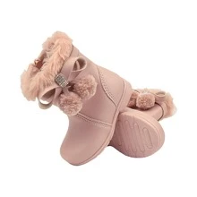 Kids Boots - Baby Pink - View 2
