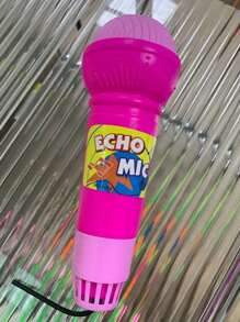 1入隨機顏色迴聲麥克風玩具-發音和唱歌練習的完美選擇-附帶物理回音效果-男女兒童的趣味禮物（無需電池） - 彩色 - 查看 5