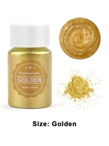 24 Couleurs X 20ml De Remplissage De Colle De Cristal Pigment De Perle De Fausse Iridescence D'accessoire De Fabrication De Bijoux De Boue De Cristal De Poudre De Mica