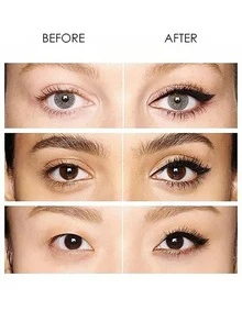 Delineador de Ojos Cosméticos - Tintas de Alta Calidad y Larga Duración, Delineadores para Maquillaje de Cejas y Ojos, Tinta para Cejas, Set de Productos Cosméticos Esenciales - Negro - Ver 5
