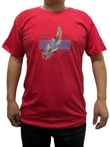 Men T-Shirts - Đỏ - Xem 5