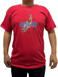 Men T-Shirts - Đỏ - Xem 1