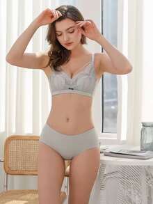 Brasier con Tirantes en los Hombros y Pecho para Mujer - Verde - Ver 2