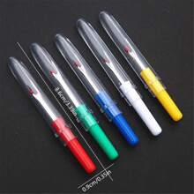5pcs High Quality Thread Stripper DIY Sewing Accessories Thread Take-Up Machine Thread Cutting Knife Cross Embroidery Tool Thread Stripper - Multicolor - View 3