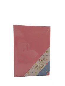 PHOTO ALBUM IDEAL TO SAVE YOUR MEMORIES 200 4X6 PHOTOS - Pink - View 3