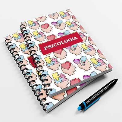Caderno Universitário 96fls Psicólogia