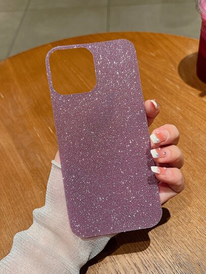 1 件闪光背卡手机壳，彩色卡纸设计，适用于 16 15 14 13 12 11 XS XR X 7 8 Plus Pro Max 防水防震防摔防刮