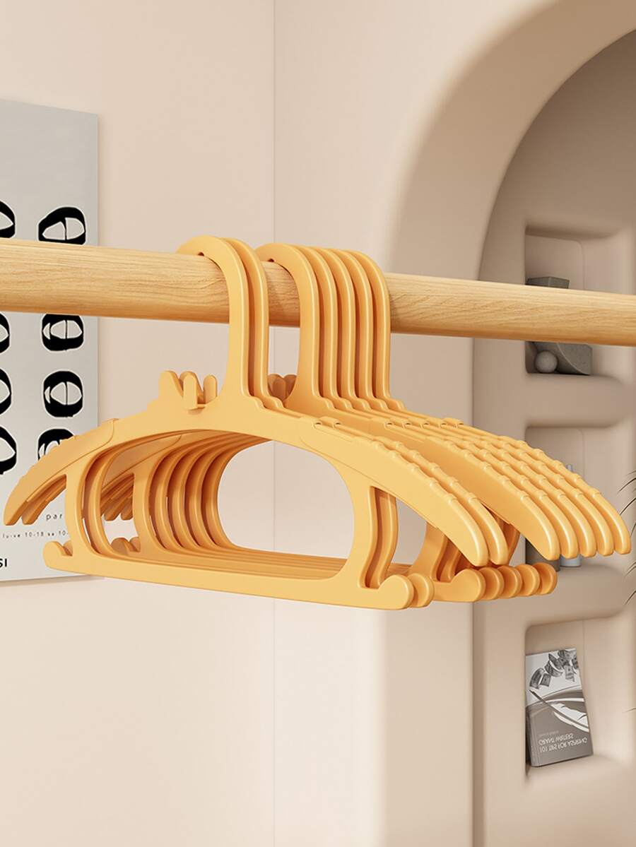 1入黃色企鵝造型衣架 - 薑黃色 - 查看 1