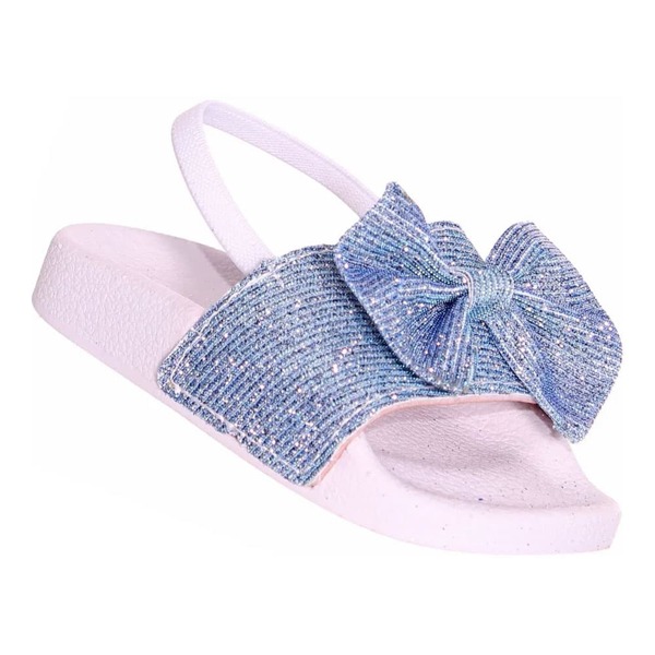 Sandalia Chinelo Slide Infantil Feminina Rosa Camursa Barato