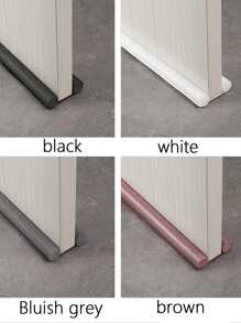 1入組90cm家庭門下裝密封和防噪音條,防風和麵團條,隔熱,防塵,防風,門和窗戶縫隙橡膠條