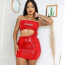 Women Dresses - 紅色 - 查看 5