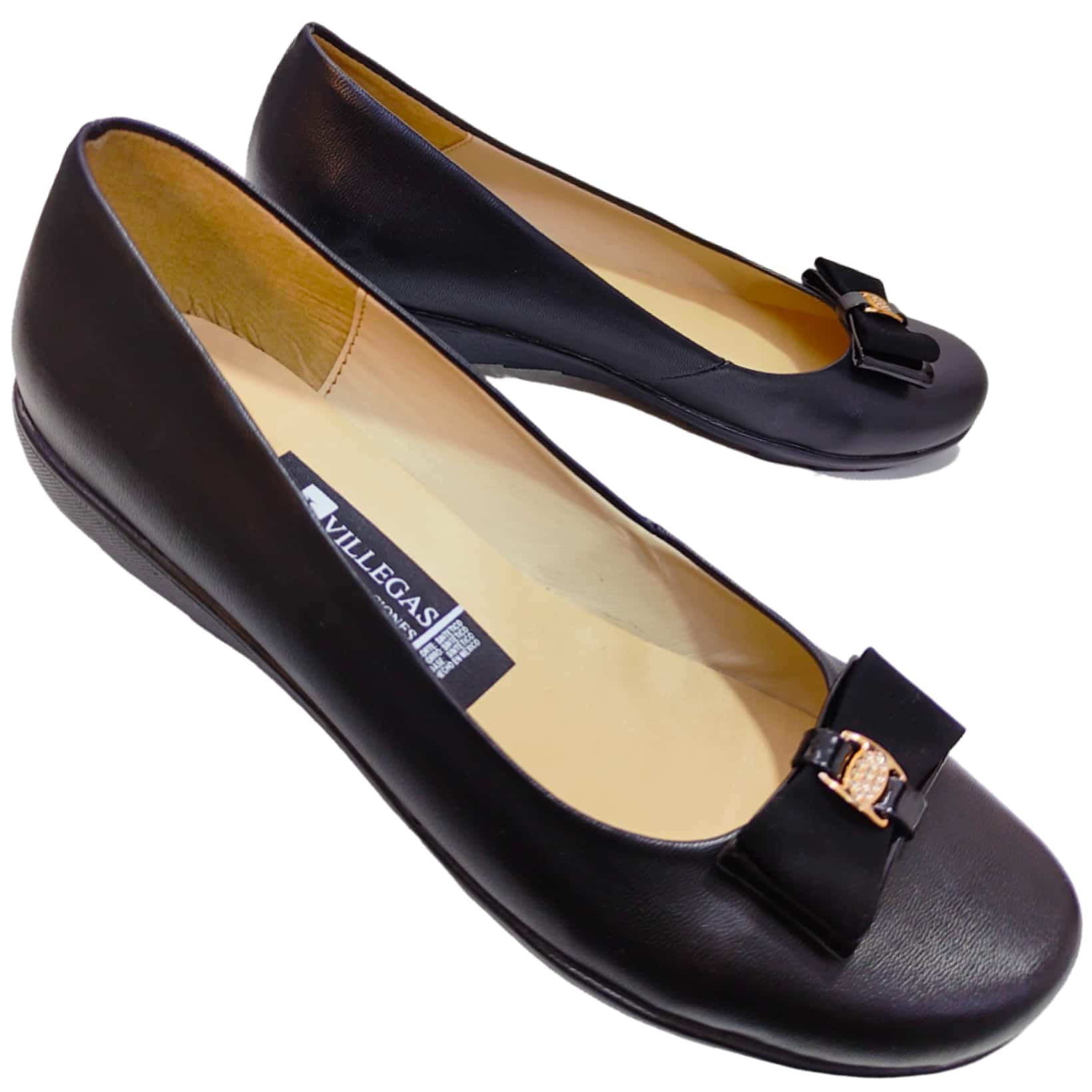 Comfortable And Durable Leather Type School Shoe For School Durable - Black - View 1