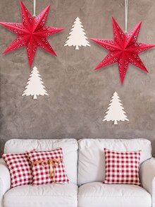 Giáng sinh trang trí - Đỏ - Xem 2