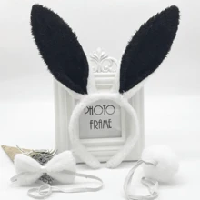 Party Hats & Accessories - White with black - View 2