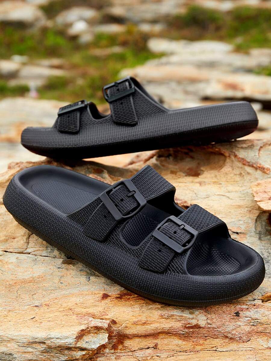 للرجال مريح & الموضة مانع للانزلاق داخلي EVA شبشب , خارجي حذاء سلايدرمضان