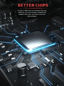 Jiaboer A13g 12英寸高清4k3840*2160p車載dvr後攝像頭1080p支援wifi App Gps雙鏡頭記錄器,與任何車輛兼容,170°廣角鏡頭,最大支援128g記憶卡 - 黑色 - 查看 4