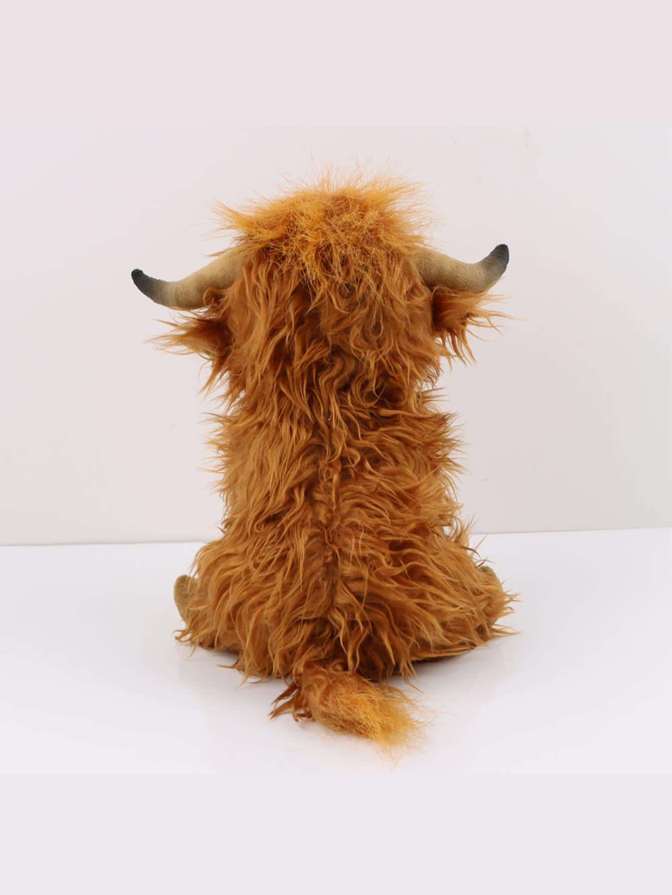 Peluche De Vaca De Las Tierras Altas – Muñeco De Felpa Realista De 25 Cm, Juguete Suave De Algodón PP, Ideal Para Decoración Y Regalo Para Niños