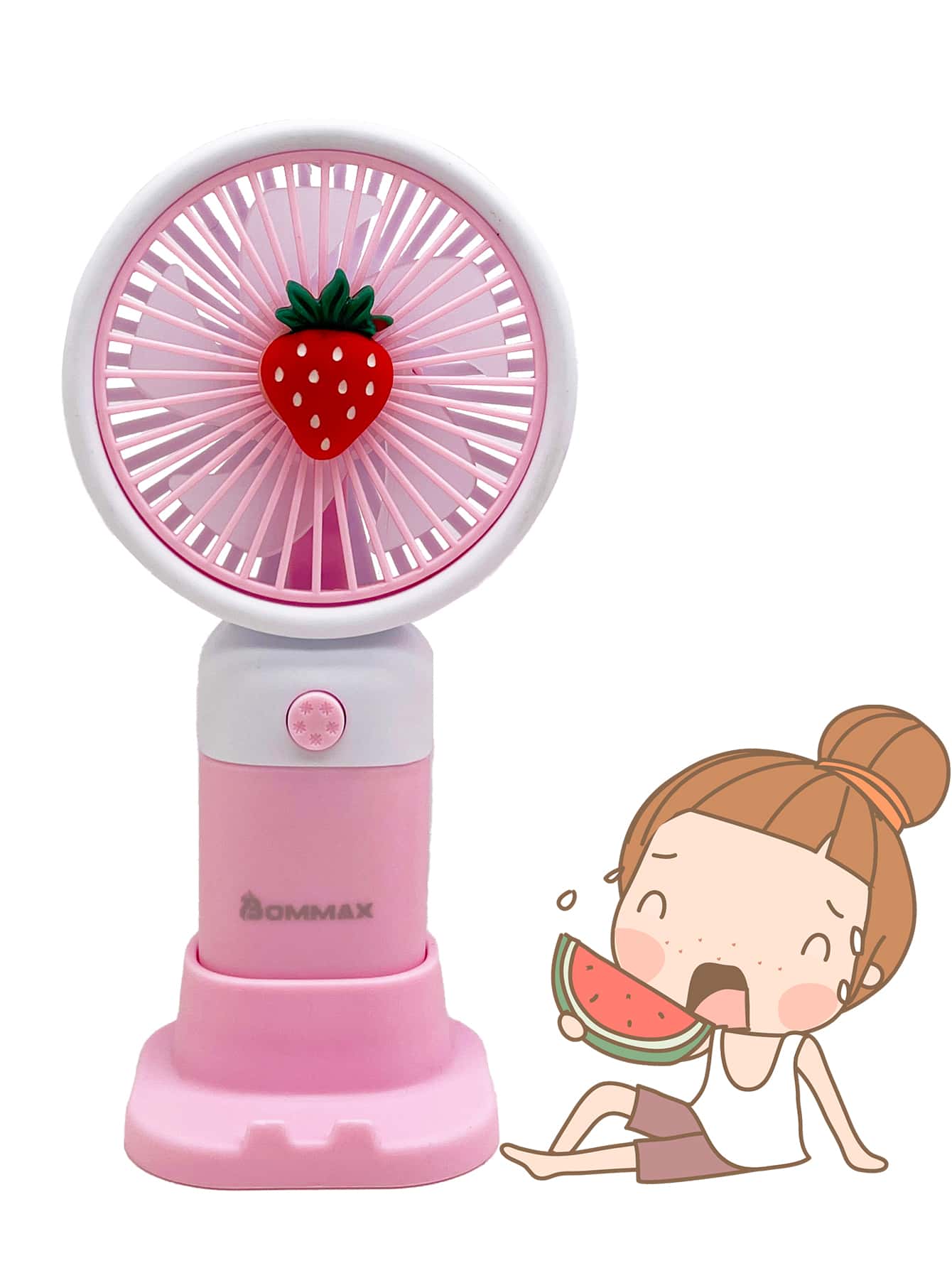 Fans - Pink - View 1