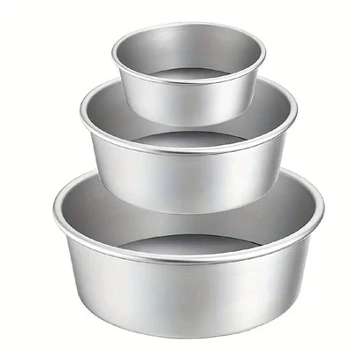 1入組,4/6/8英寸圓形底糕模,圓形烤蛋糕盤,不黏糕模,可拆卸底座糕模,適用於婚禮生日派對烘焙​​餅乾,diy烘焙工具,多功能家用糕餅模具,廚房用品,廚房小工具