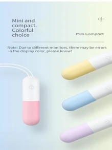 Vibrador de huevo saltador portátil en cápsula, masajeador de clítoris, una pieza, silicona/ABS, modo de vibración de tecla de 20 frecuencias, carga rápida USB, pequeño y portátil, seguro e impermeable, vibrador de huevo saltador portátil en cápsula, masajeador de clítoris, productos para adultos, adecuado para mujeres dormitorio en casa o viaje, uso.