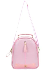 Bolsa Mochila Feminina Pequena De Costa E Transversal Casual Escola E Trabalho + Carteira