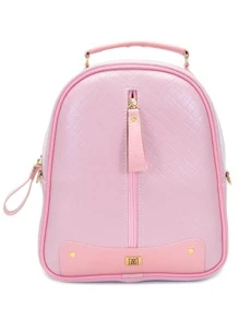 Bolsa Mochila Feminina Pequena De Costa E Transversal Casual Escola E Trabalho + Carteira