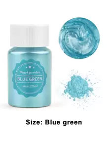 24 Couleurs X 20ml De Remplissage De Colle De Cristal Pigment De Perle De Fausse Iridescence D'accessoire De Fabrication De Bijoux De Boue De Cristal De Poudre De Mica