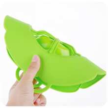 Spill Stopper Cover Boil Over Safeguard Silicone Lid Stops Pot Kitchen Tool - Purple - View 3