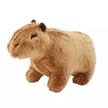 Capibara De Peluche Kawaii Juguete Capybara Tamaño 20 cm - Café - Ver 1