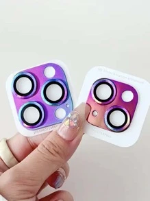 1 pieza Película de lente deslumbrante todo en para protector de cámara y pantalla de teléfono móvil que protege de arañazos y grietas - Multicolor - View 2